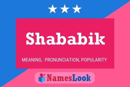 Shababik Naam Poster