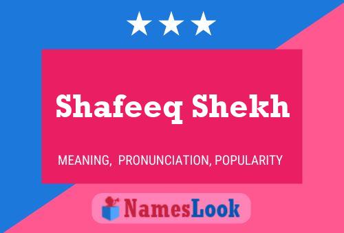 Shafeeq Shekh Naam Poster