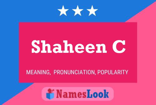 Shaheen C Naam Poster