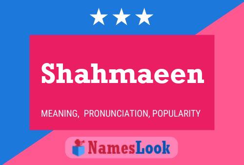 Shahmaeen Naam Poster