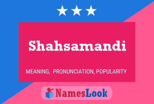 Shahsamandi Naam Poster