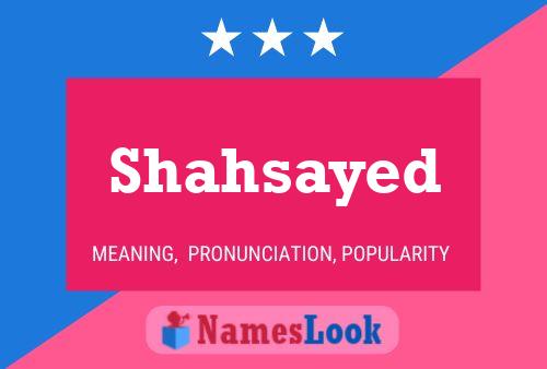 Shahsayed Naam Poster