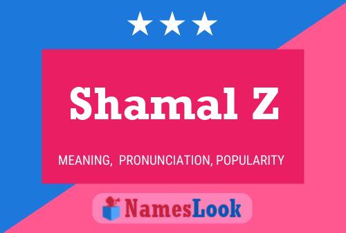 Shamal Z Naam Poster