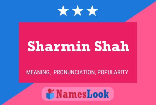 Sharmin Shah Naam Poster