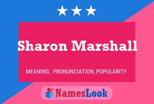 Sharon Marshall Naam Poster