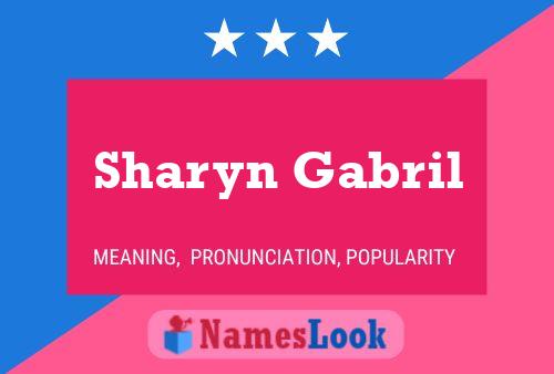 Sharyn Gabril Naam Poster