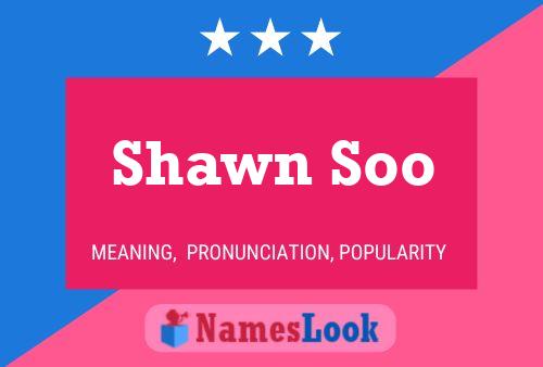 Shawn Soo Naam Poster