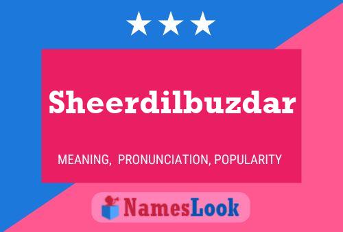 Sheerdilbuzdar Naam Poster