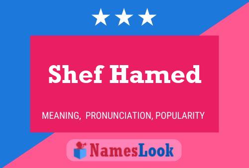 Shef Hamed Naam Poster