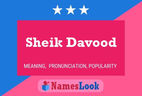 Sheik Davood Naam Poster