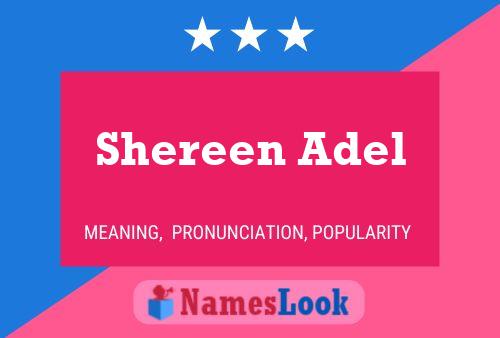 Shereen Adel Naam Poster