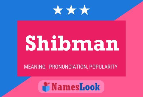 Shibman Naam Poster