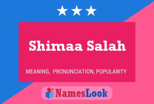 Shimaa Salah Naam Poster