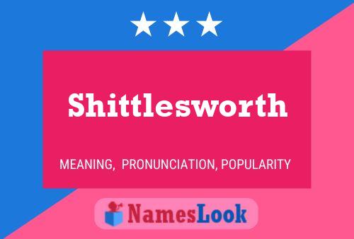 Shittlesworth Naam Poster