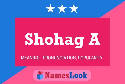 Shohag A Naam Poster