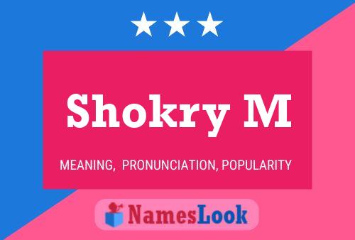 Shokry M Naam Poster