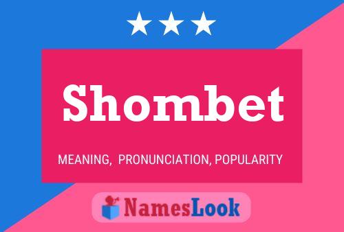 Shombet Naam Poster