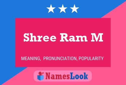 Shree Ram M Naam Poster