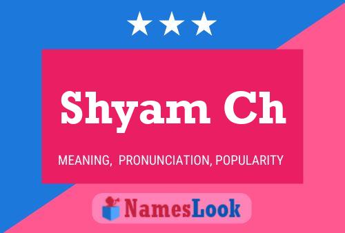 Shyam Ch Naam Poster