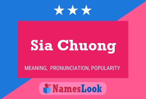 Sia Chuong Naam Poster