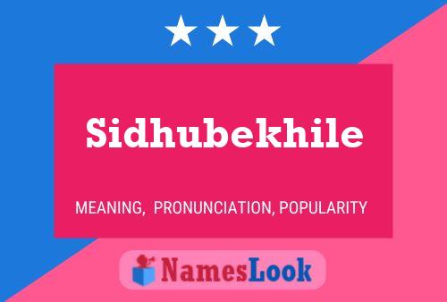 Sidhubekhile Naam Poster