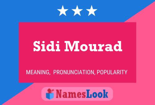 Sidi Mourad Naam Poster