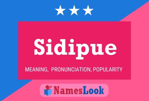 Sidipue Naam Poster