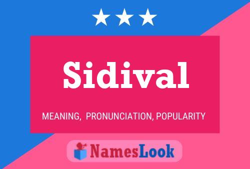 Sidival Naam Poster