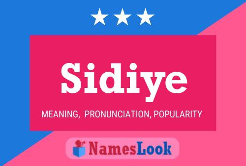 Sidiye Naam Poster