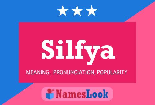 Silfya Naam Poster