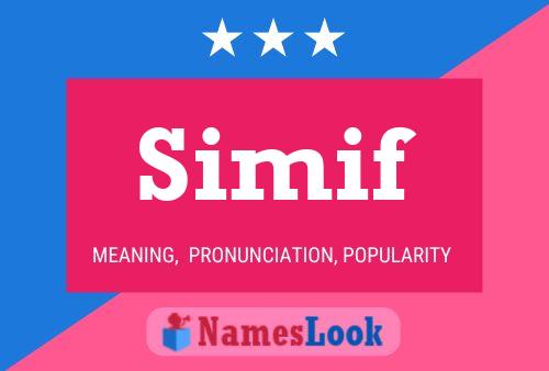 Simif Naam Poster