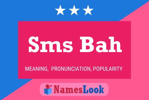 Sms Bah Naam Poster