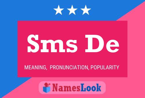 Sms De Naam Poster