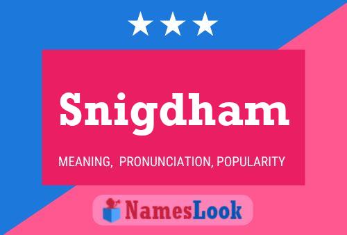 Snigdham Naam Poster