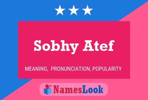 Sobhy Atef Naam Poster