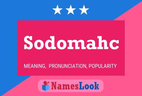 Sodomahc Naam Poster