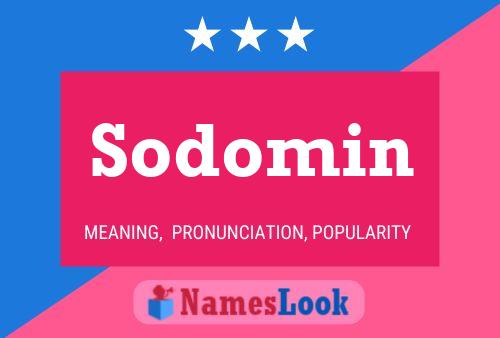 Sodomin Naam Poster