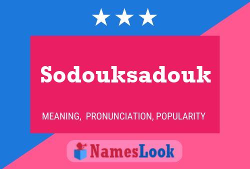 Sodouksadouk Naam Poster