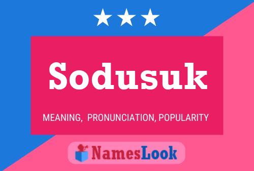 Sodusuk Naam Poster