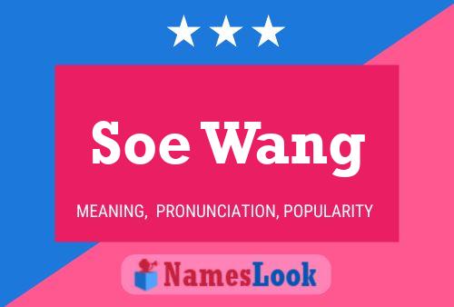 Soe Wang Naam Poster