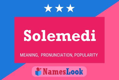 Solemedi Naam Poster