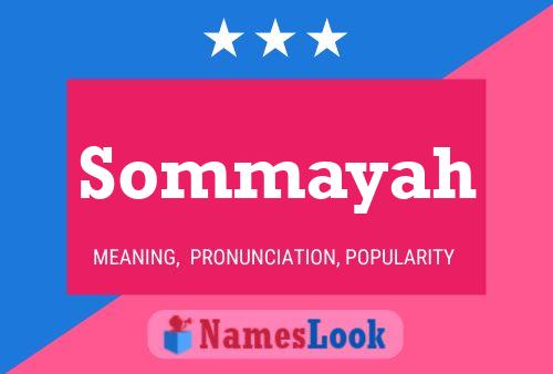 Sommayah Naam Poster