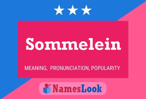 Sommelein Naam Poster