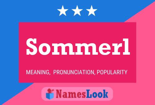 Sommerl Naam Poster