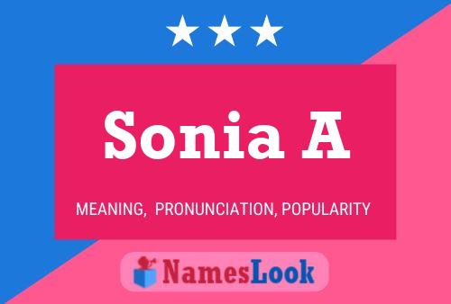 Sonia A Naam Poster