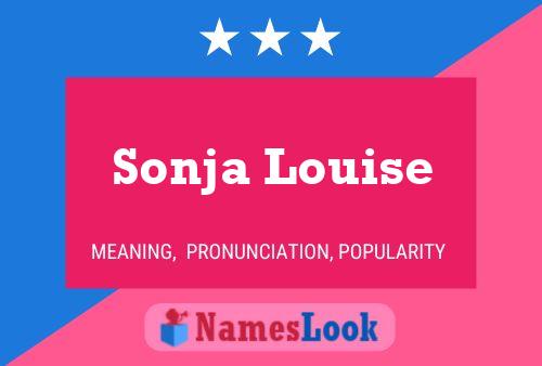 Sonja Louise Naam Poster