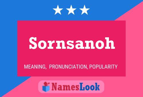 Sornsanoh Naam Poster