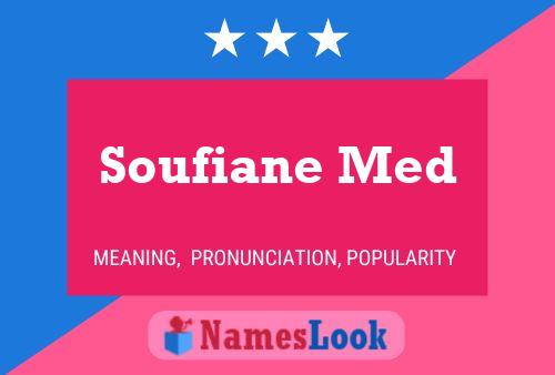 Soufiane Med Naam Poster