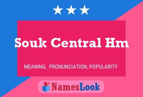 Souk Central Hm Naam Poster