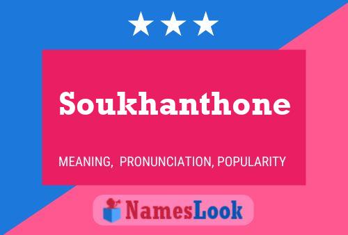 Soukhanthone Naam Poster